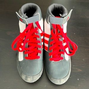 Boys Adidas wrestling shoes